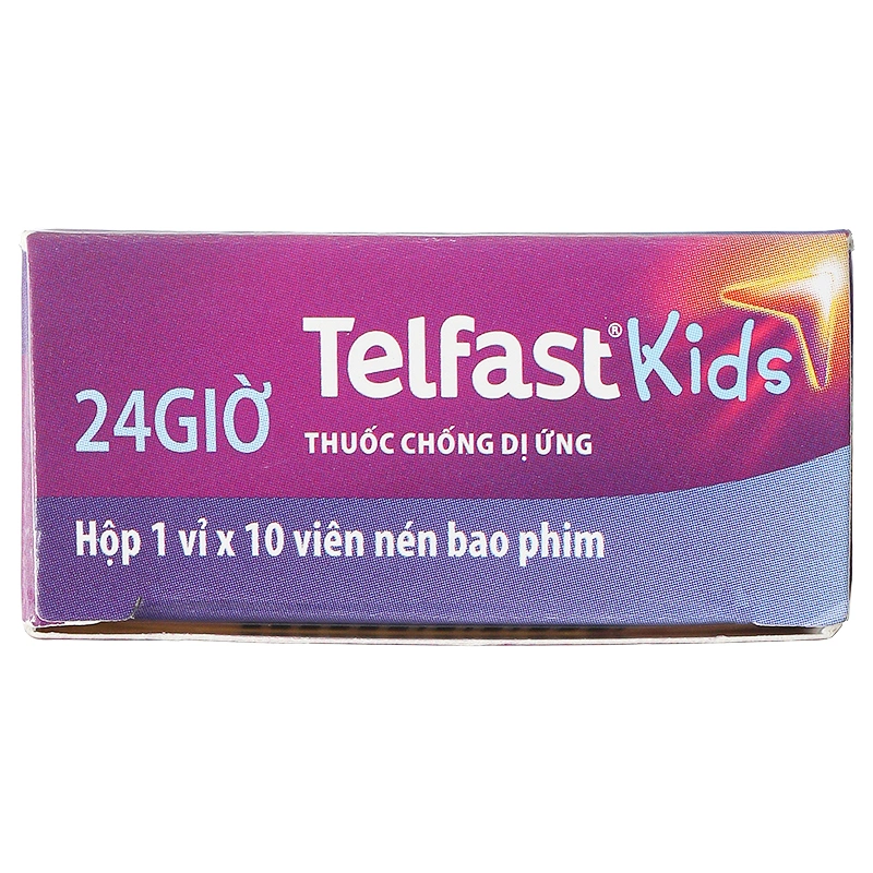 Telfast Kids 30mg trị viêm mũi dị ứng, mày đay cho bé (1 vỉ x 10 viên) - 6